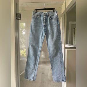 Agolde Lana jeans.  Size 25..inseam 30.5
